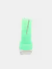 Зеленый лампа автомобильная LED, автолампа светодиодная, разноцветная T5 W2 х 4,6d