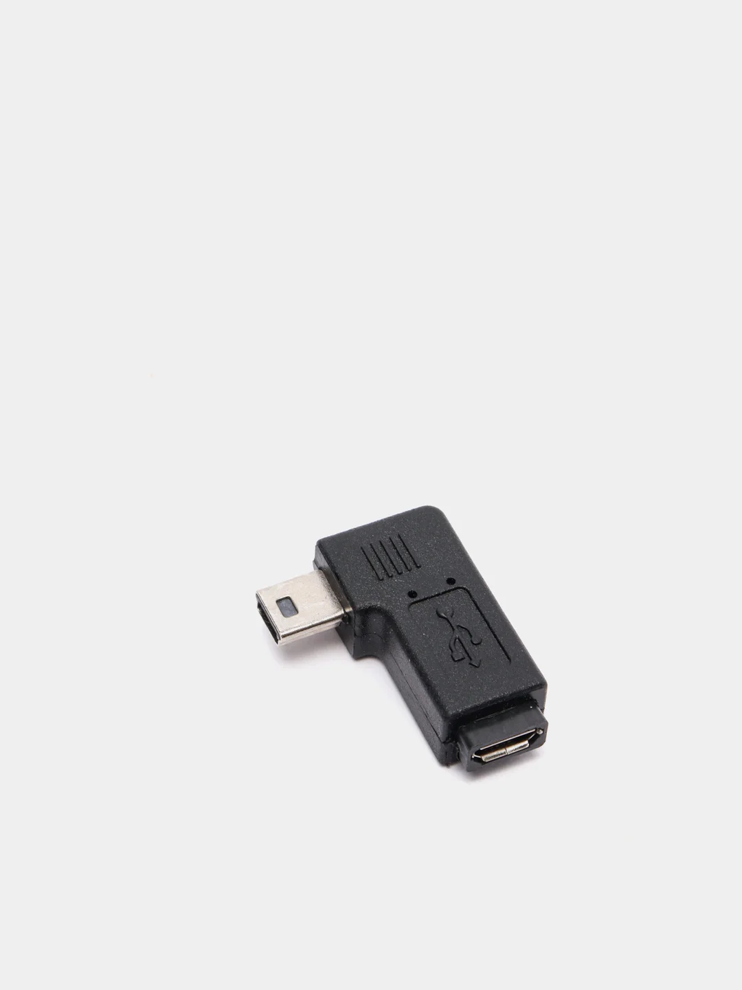 Переходник MIСRO USB - MINI USB, угловой