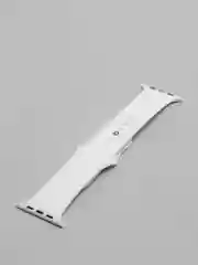 Белый силиконовый ремешок для смарт часов Apple Watch, силиконовый браслет