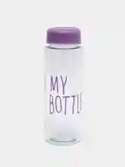 Фиолетовый бутылка для воды "My bottle"/500 мл/19.5 х 6 см/Best Room