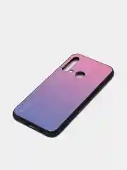Конфетный чехол градиент на Huawei P20 lite 2019 / Nova 5i с закаленным стеклом, 7 цветов, mobios