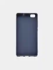 Темно-синий чехол Huawei P8 lite 2015, Хуавей П8 лайт 2015 силиконовый, цветной, матовый