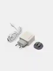 Серый сетевое зарядное устройство More Choice NC46m, 2 USB, 2.4A, кабель Micro USB, 1 м