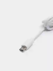 Серый сетевое зарядное устройство More Choice NC46m, 2 USB, 2.4A, кабель Micro USB, 1 м
