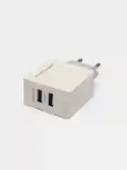 Серый сзу More Choice NC46a, 2USB, 2.4A + кабель Type-C, 1 м