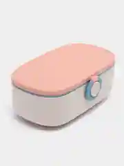 Розовый шкатулка для рукоделия с наполнением