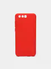 Красный чехол Huawei Honor 9, Хуавей Хонор 9, силиконовый, цветной, матовый
