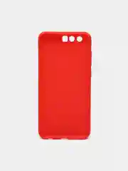 Красный чехол Huawei Honor 9, Хуавей Хонор 9, силиконовый, цветной, матовый