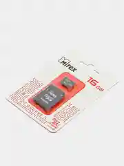 Карта памяти micro SDHC MIREX, 16GB, UHS-I, с адаптером