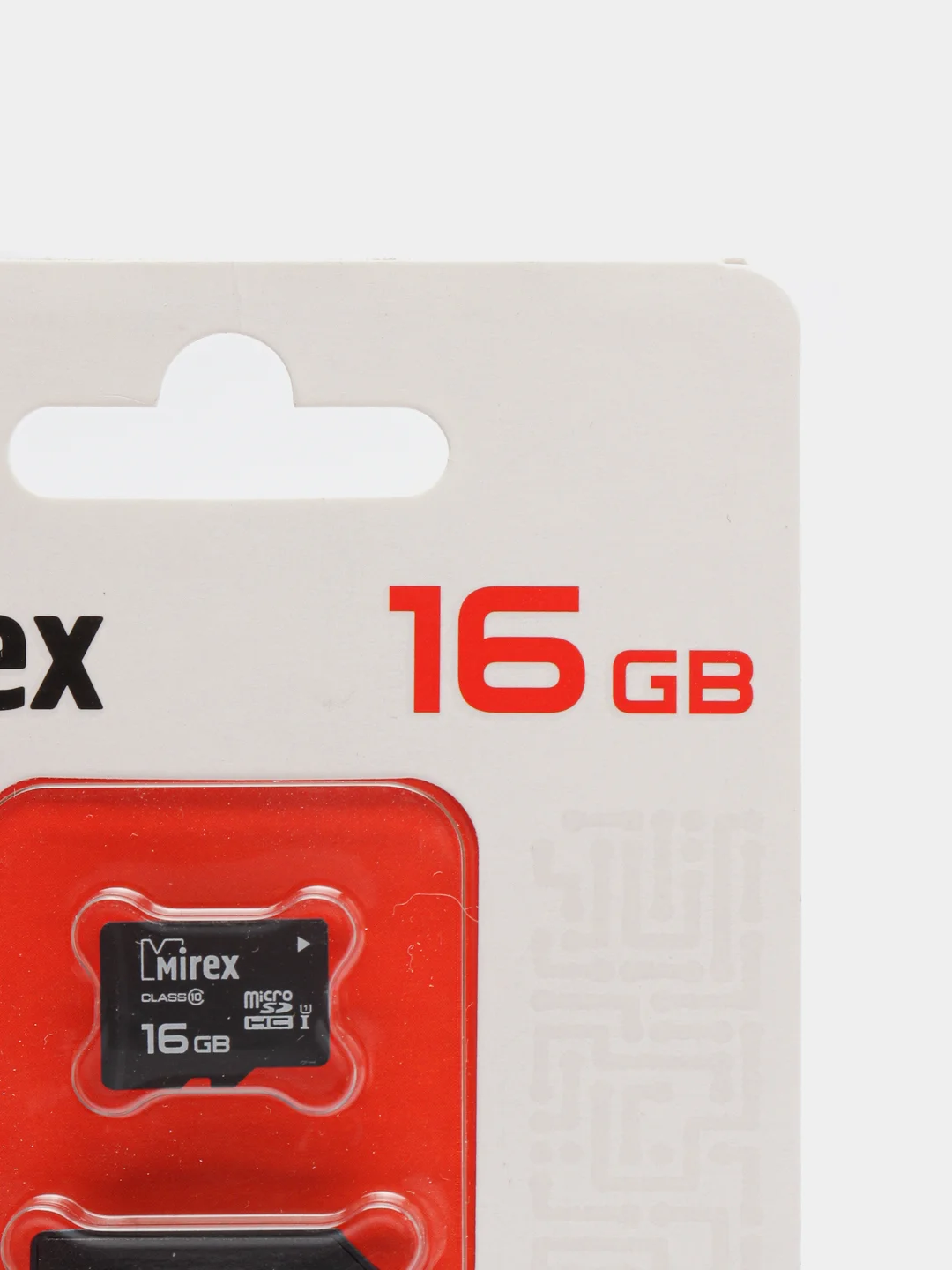 Карта памяти micro SDHC MIREX, 16GB, UHS-I, с адаптером