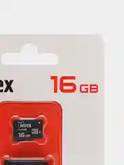 Карта памяти micro SDHC MIREX, 16GB, UHS-I, с адаптером
