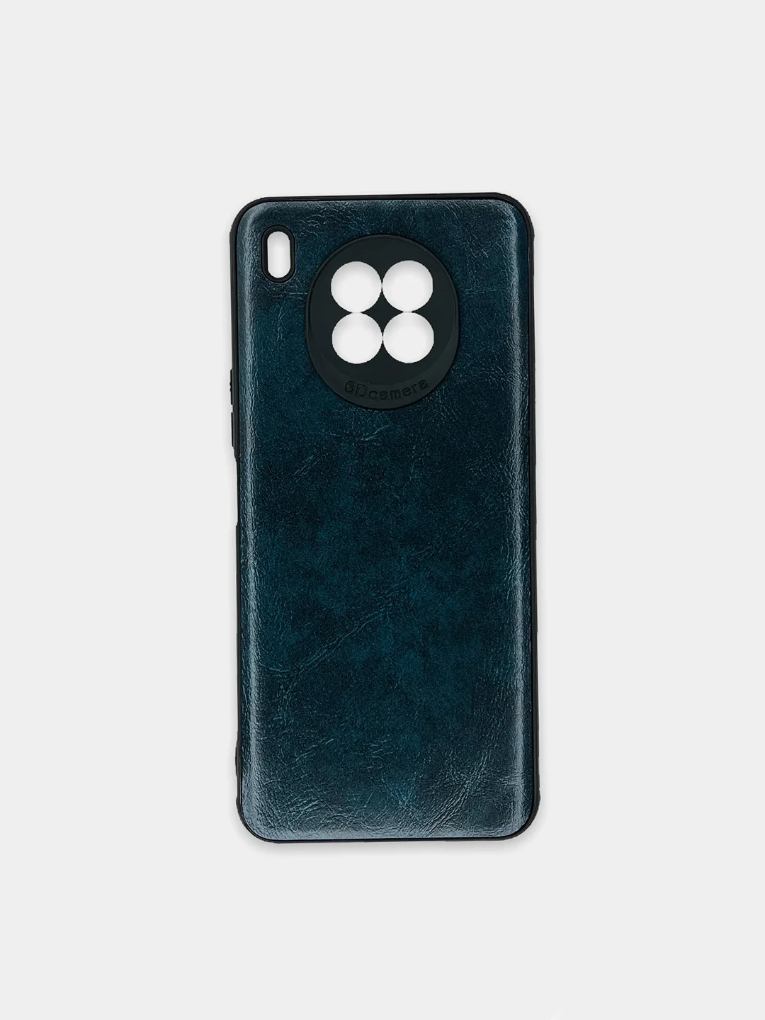 Тёмно-зелёный чехол Honor 50 Lite, Huawei Nova 8i, Хонор 50 Лайт, черный, силиконовый, под кожу
