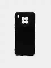 Черный чехол Honor 50 Lite, Huawei Nova 8i, Хонор 50 Лайт, черный, силиконовый, под кожу