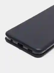 Темно-синий чехол-книжка для Samsung Galaxy A03s