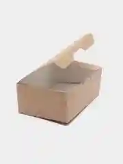 Подарочная крафт коробка