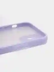 Лавандовый чехол для телефона iPhone 12   Противоударный Прозрачный матовый