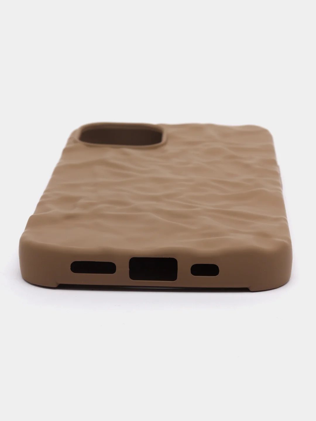 Песочный хаки чехол iPhone 13 / 13 Pro / 13 Pro Max 6.7" TPU, без логотипа, закрытый низ
