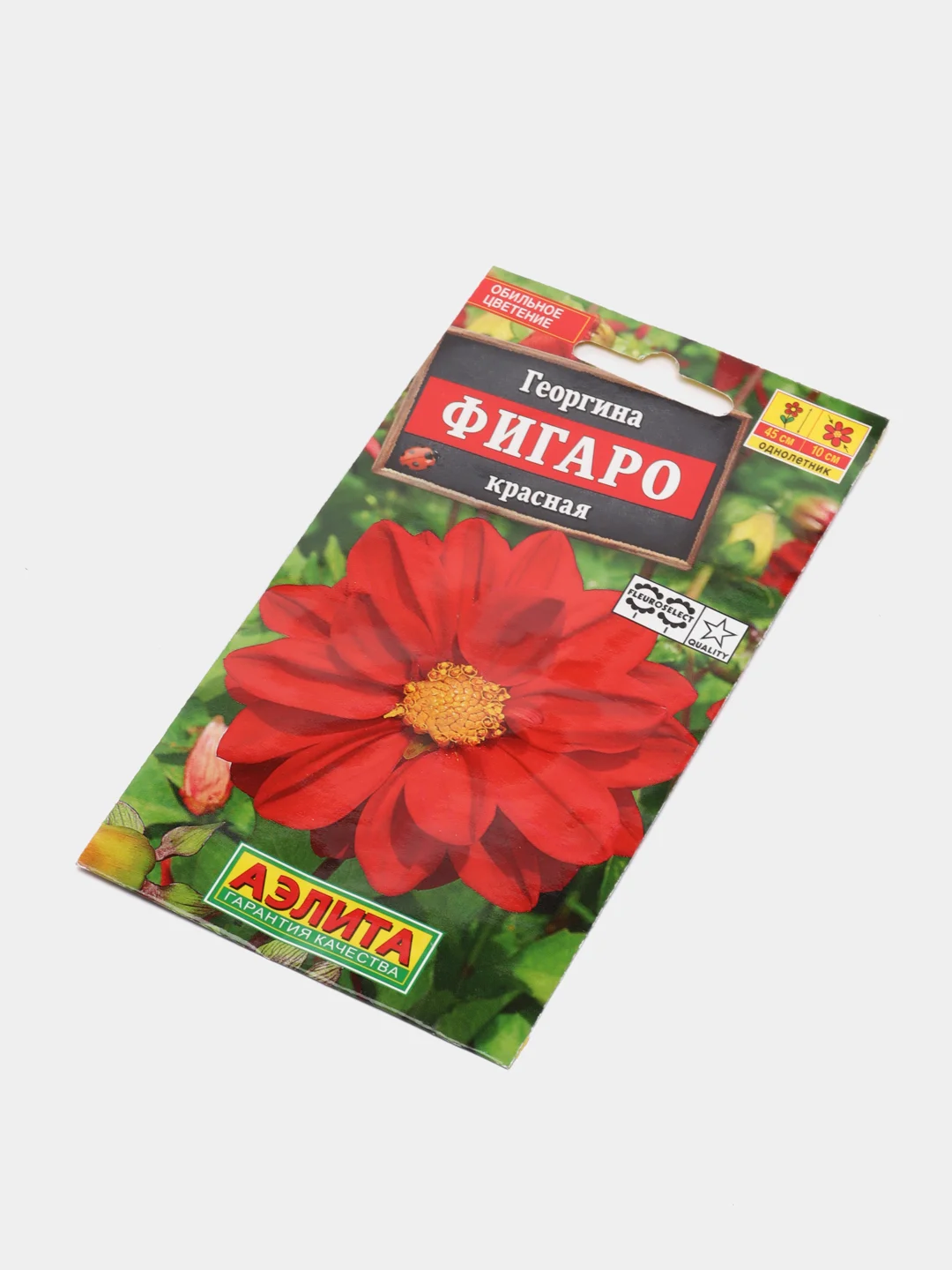 Семена Георгина "Фигаро" красная