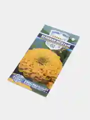 Цинния Великан желтый, семена, цветы