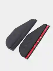 Черный козырьки на боковые зеркала черные (карбон)/ Козырьки для боковых зеркал заднего вида авто