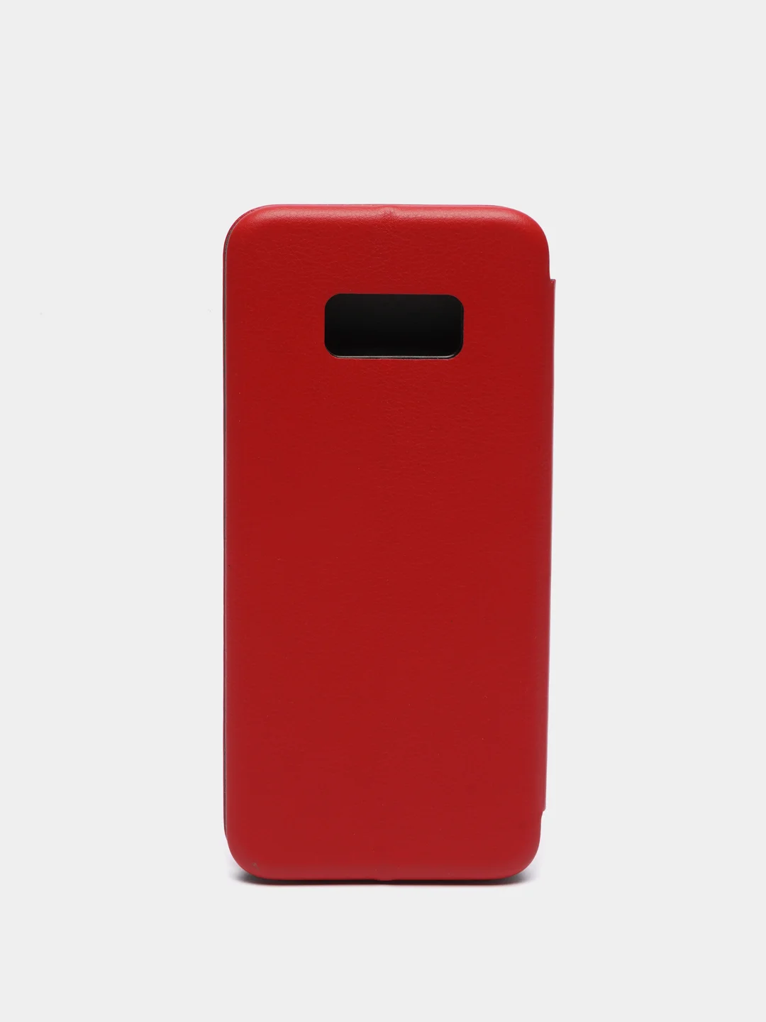 Красный чехол-книжка из экокожи для Samsung S8+