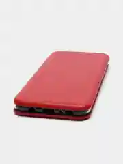 Красный чехол-книжка из экокожи для Samsung S8+