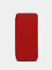 Красный чехол-книжка из экокожи для Samsung S8+
