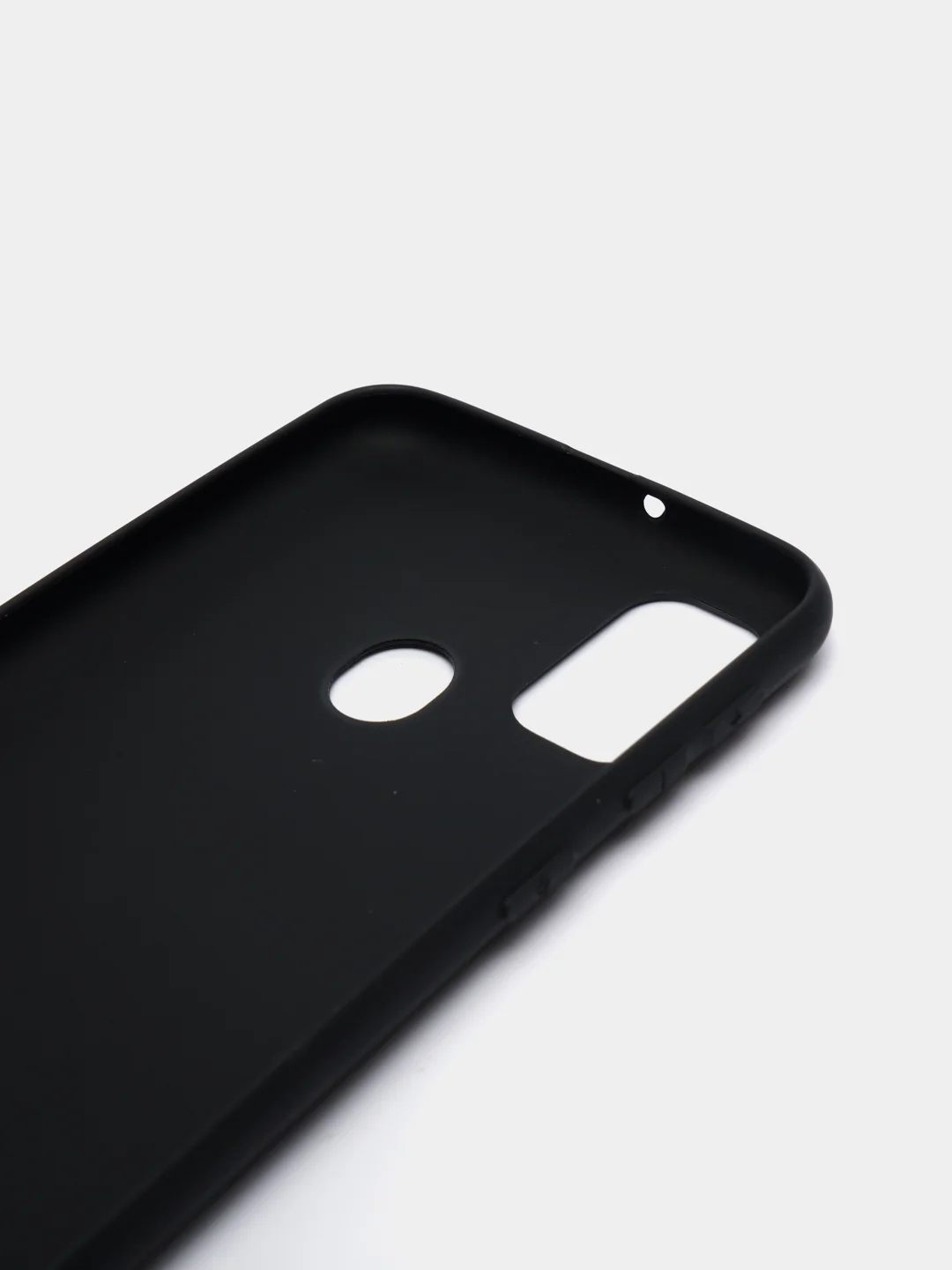 Черный чехол для Samsung Galaxy A52 А72 M21/M30S мягкий матовый TPU силикон