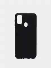 Черный чехол для Samsung Galaxy A52 А72 M21/M30S мягкий матовый TPU силикон