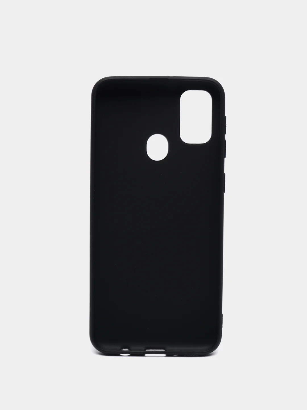 Черный чехол для Samsung Galaxy A52 А72 M21/M30S мягкий матовый TPU силикон