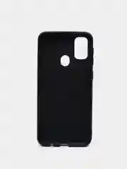 Черный чехол для Samsung Galaxy A52 А72 M21/M30S мягкий матовый TPU силикон