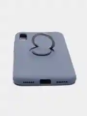Серый чехол на Huawei Honor с кольцом держателем для Y5 Y5P Y6 Y8P 8A 8S 9S 30i P30 P Smart S