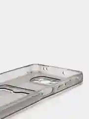Черный чехол для Xiaomi Poco X3 NFC / Poco X3 Pro прозрачный противоударный с карманом для карты