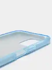 Голубой чехол для Honor X8, Хонор Х8 блестящий