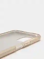 Золотой чехол для Honor X8, Хонор Х8 блестящий