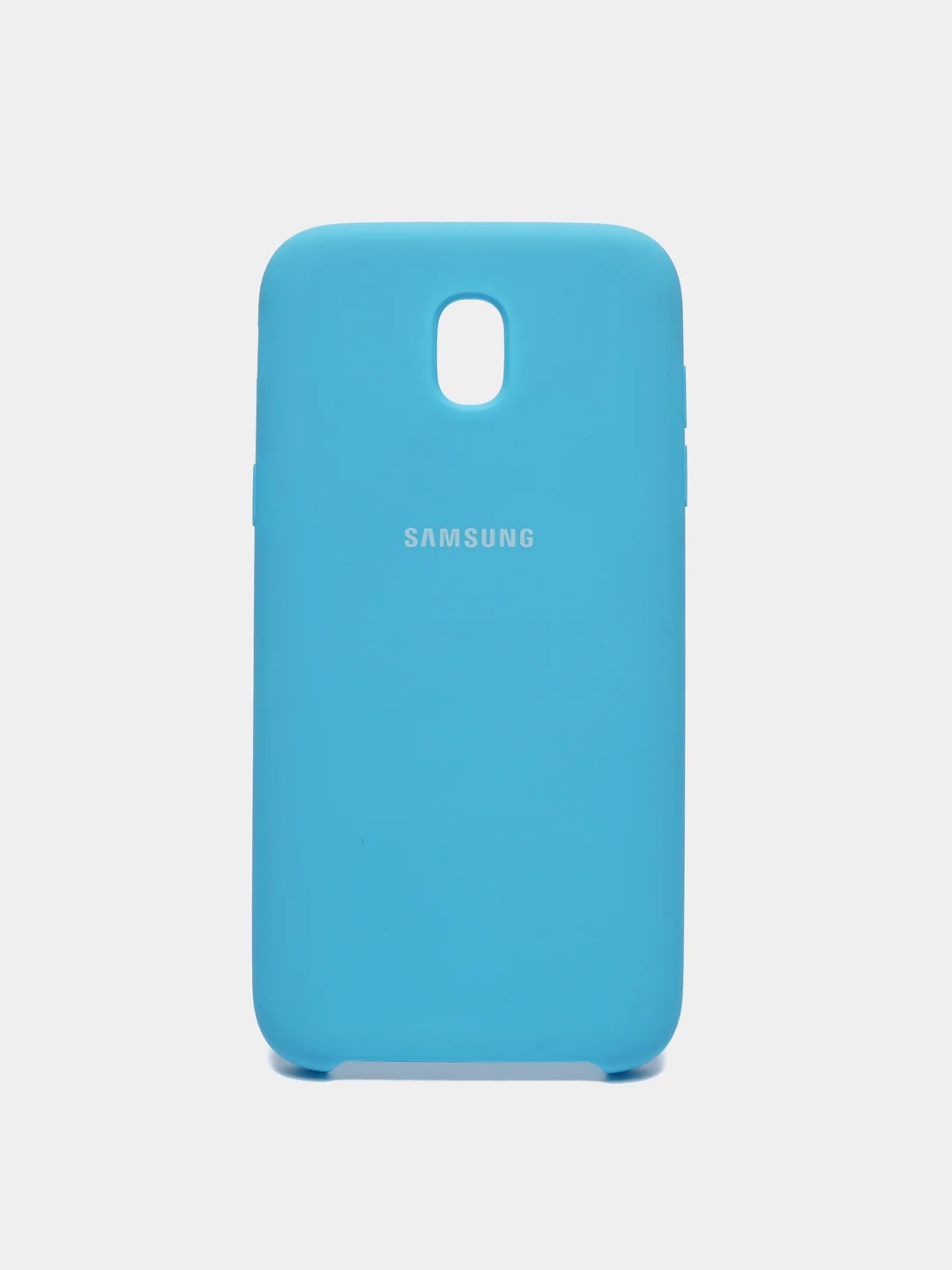 Синий чехол силиконовый для Samsung Galaxy J3, J4, J4+, J5, J6, J6+, J7, J8, S8+, S8, S9