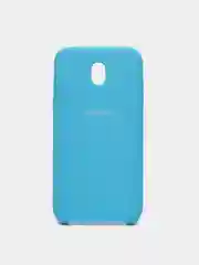 Синий чехол силиконовый для Samsung Galaxy J3, J4, J4+, J5, J6, J6+, J7, J8, S8+, S8, S9
