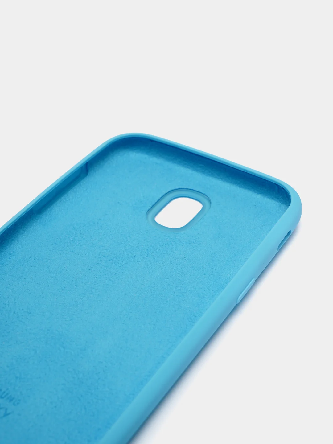 Синий чехол силиконовый для Samsung Galaxy J3, J4, J4+, J5, J6, J6+, J7, J8, S8+, S8, S9