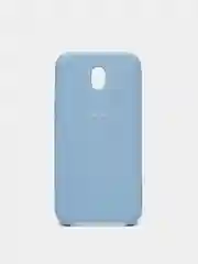 Голубой чехол силиконовый для Samsung Galaxy J3, J4, J4+, J5, J6, J6+, J7, J8, S8+, S8, S9
