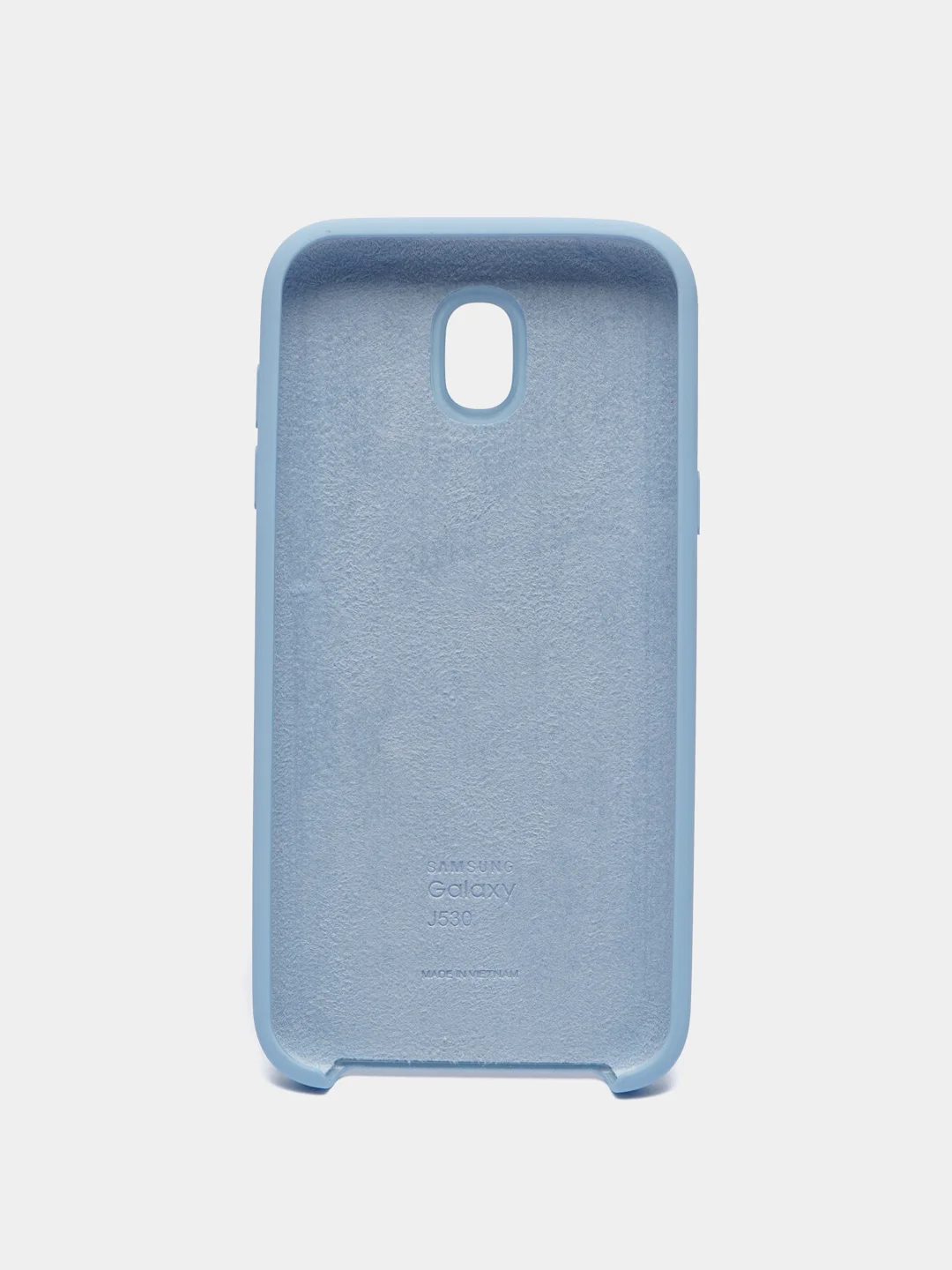 Голубой чехол силиконовый для Samsung Galaxy J3, J4, J4+, J5, J6, J6+, J7, J8, S8+, S8, S9