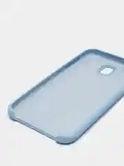 Голубой чехол силиконовый для Samsung Galaxy J3, J4, J4+, J5, J6, J6+, J7, J8, S8+, S8, S9