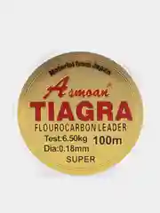 Леска рыболовная флюорокарбон TIAGRA ,  "Тиагра", для удочек, удилищ, спиннингов, 100 метр