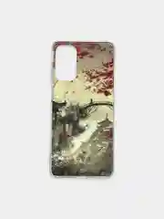 Слоновая кость чехол Samsung Galaxy M52, Самсунг Галакси М52 силиконовый с рисунком