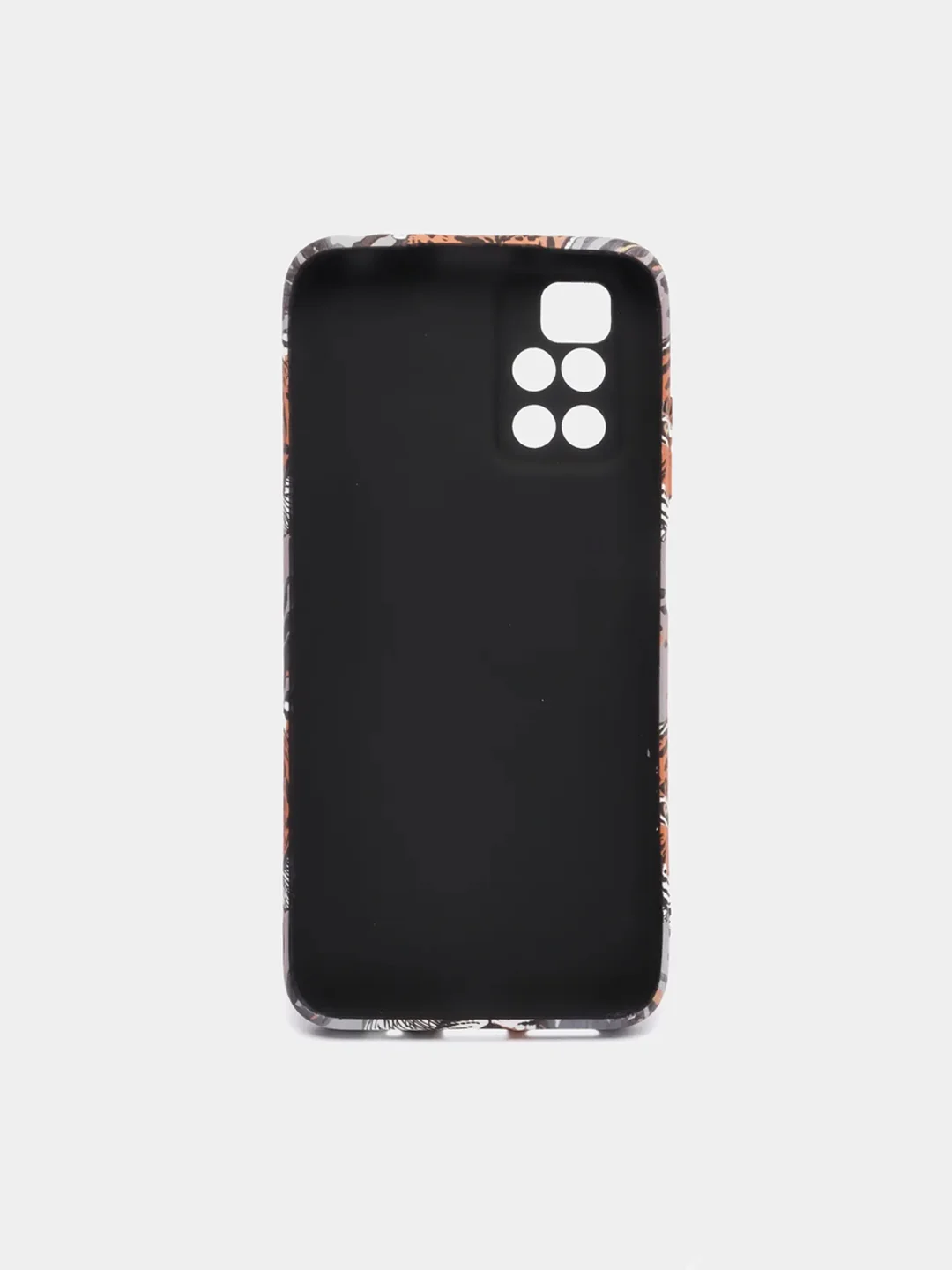 Черный чехол для Xiaomi Redmi 10, Note 10, 10S, Note 10 Pro с картинкой / рисунком