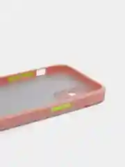 Розовый чехол iPhone 12 матовый