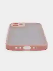 Розовый чехол iPhone 12 матовый