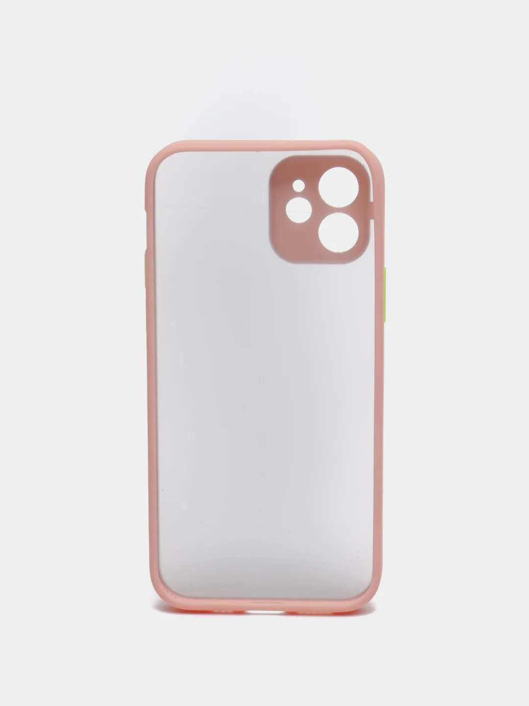 Розовый чехол iPhone 12 матовый