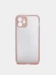 Розовый чехол iPhone 12 матовый