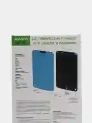 Голубой графический планшет для заметок и рисования 10.5" и 8.5" Maxvi