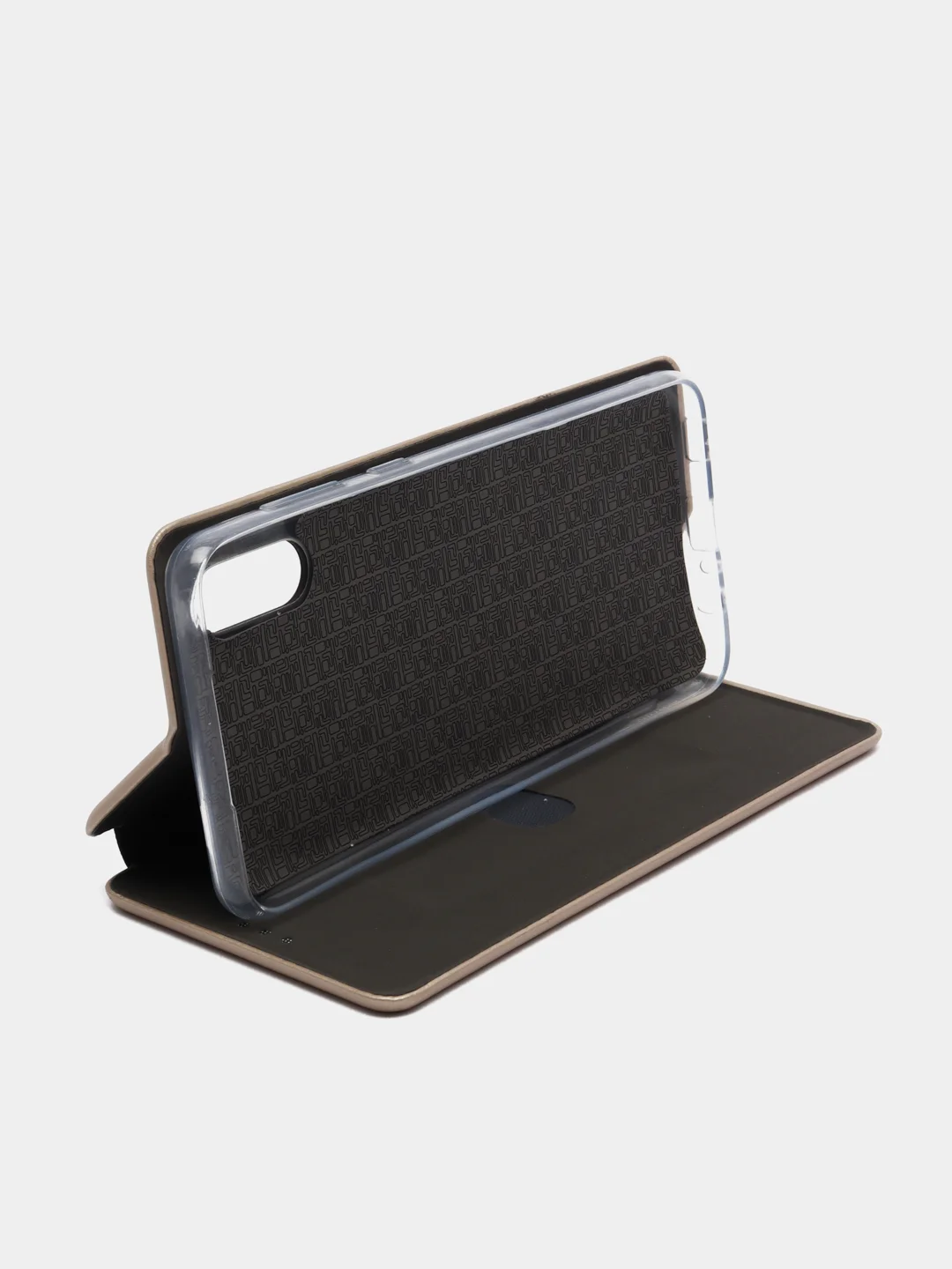 Золотой чехол-книжка Samsung Galaxy A02 / M02 2021 / Самсунг Галакси А02 / М02